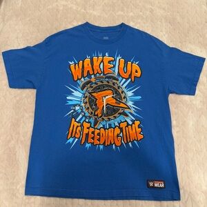 Wake Up It's Feeding Time T-Shirt Ryback Authentic WWE Wear Sz XL